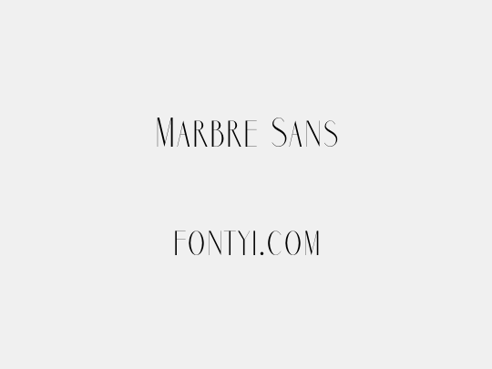 Marbre Sans