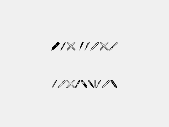 Pen Icons