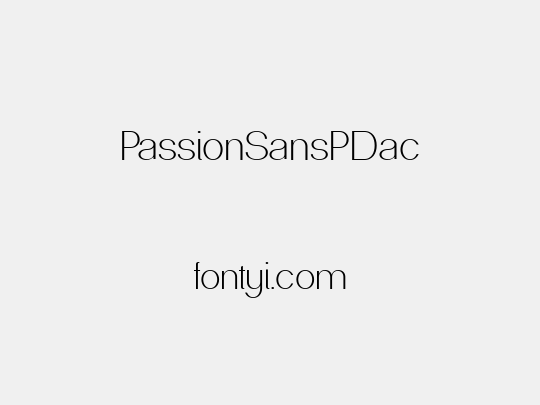PassionSansPDac