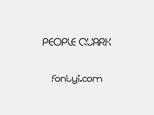 PEOPLE QUARK