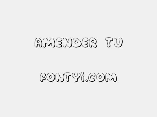 Amender Tu
