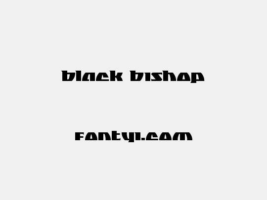 Black Bishop