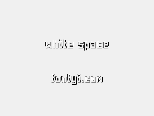 white space