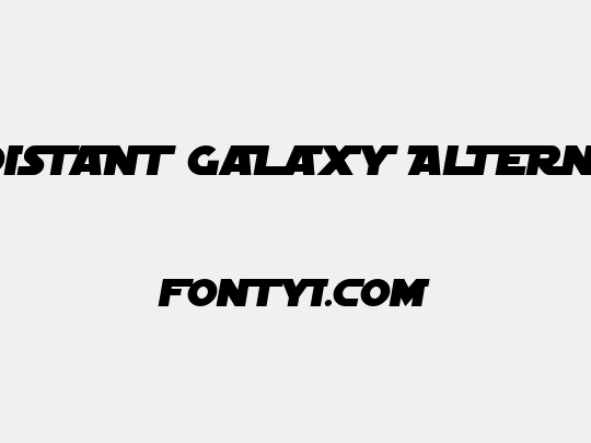 SF Distant Galaxy Alternate