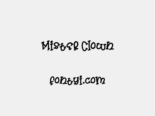 Mister Clown