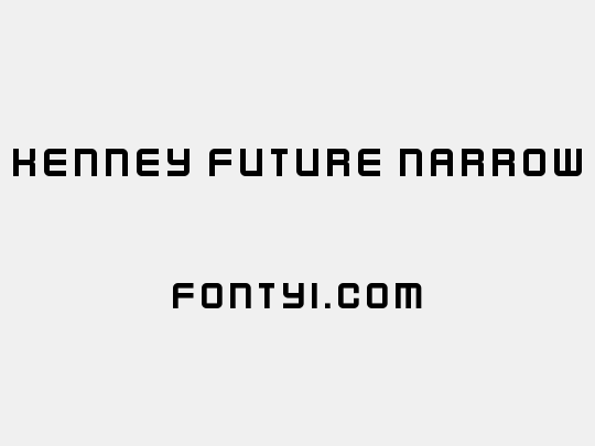 Kenney Future Narrow