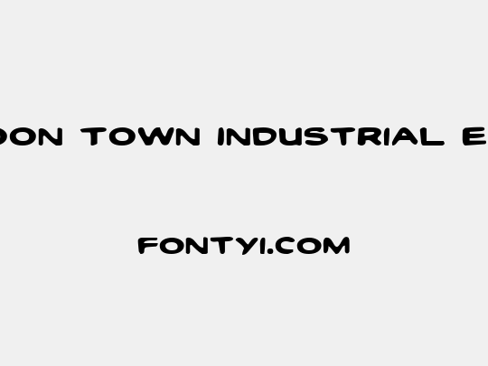 Toon Town Industrial Exp