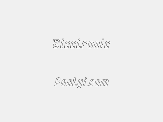 Electronic