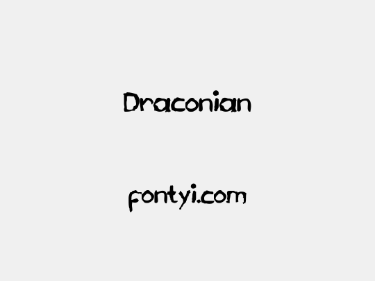 Draconian