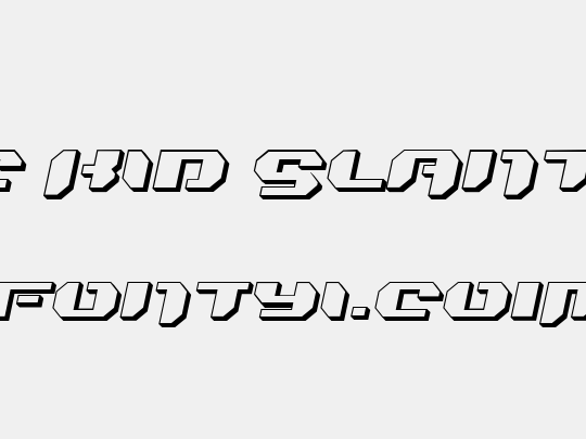 Bionic Kid Slanted 3d