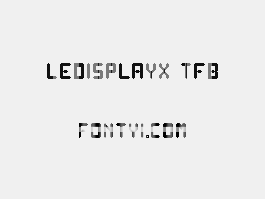 ledisplayx tfb