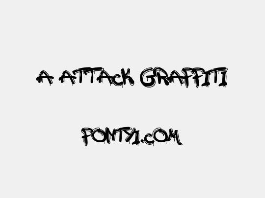 a Attack Graffiti