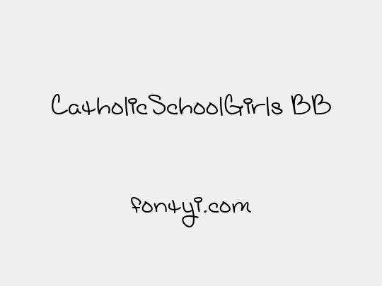 CatholicSchoolGirls BB