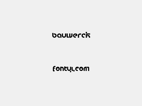 bauwerck