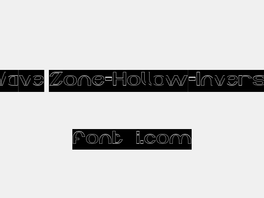 Wave Zone-Hollow-Inverse