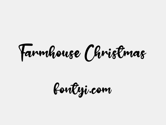 Farmhouse Christmas
