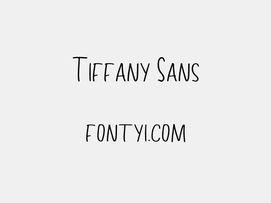 Tiffany Sans