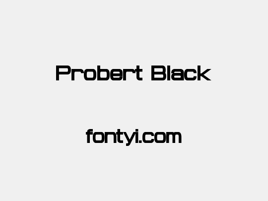 Probert Black