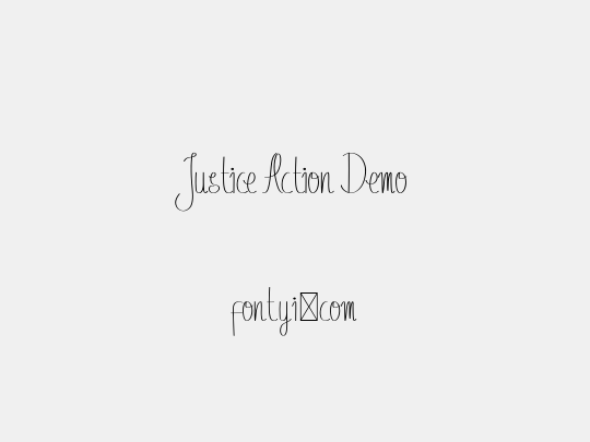 Justice Action Demo