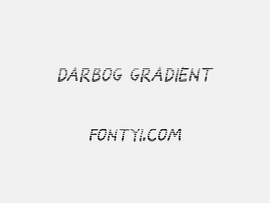 Darbog gradient