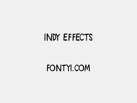 Indy Effects