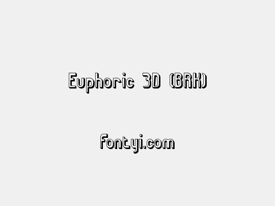 Euphoric 3D (BRK)