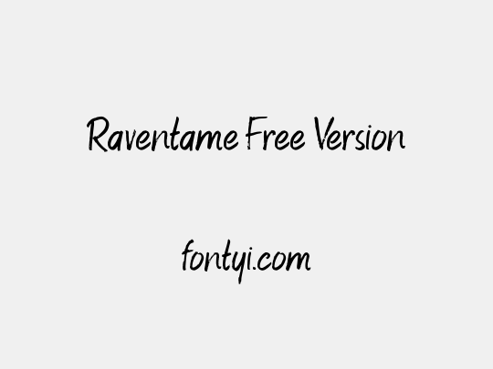 Raventame Free Version