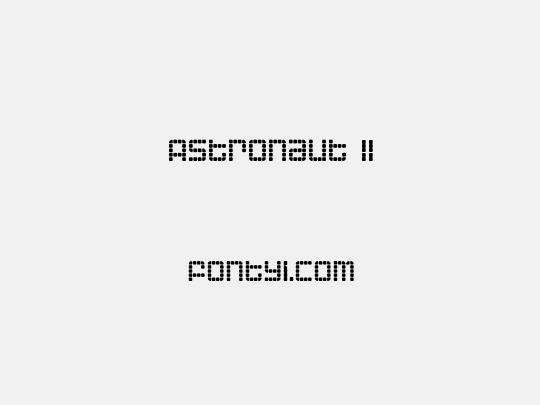 Astronaut II