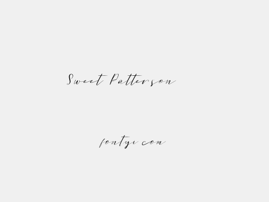 Sweet Patterson DEMO