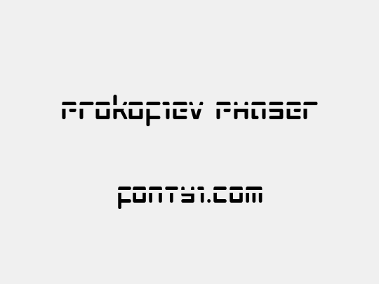 Prokofiev Phaser