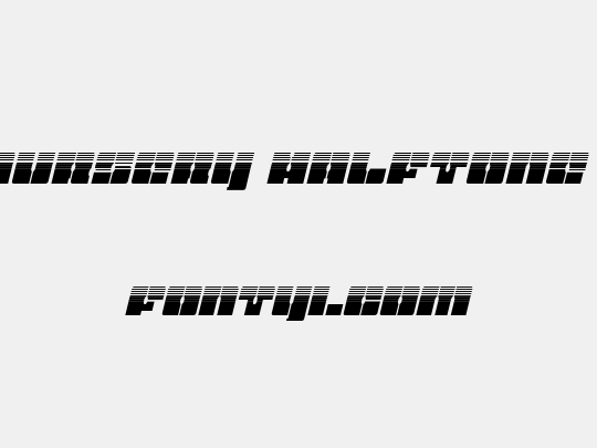 Star Nursery Halftone Italic