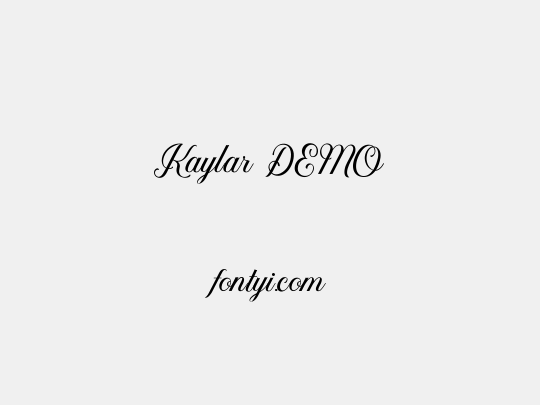 Kaylar DEMO