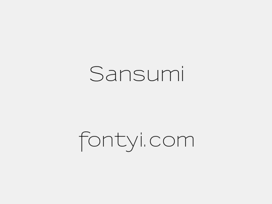 Sansumi