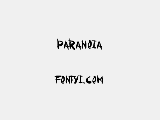 Paranoia