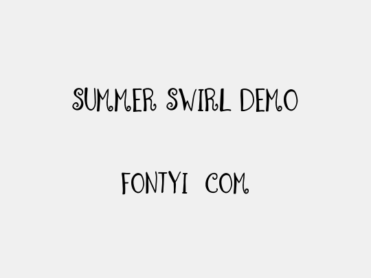 Summer Swirl Demo