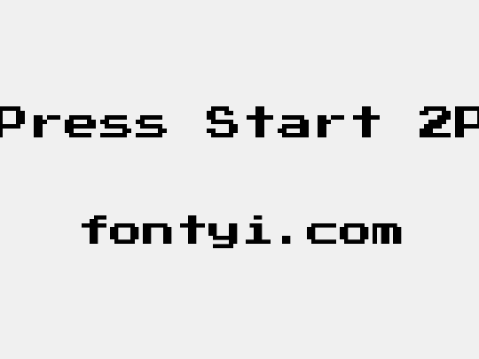 Press Start 2P