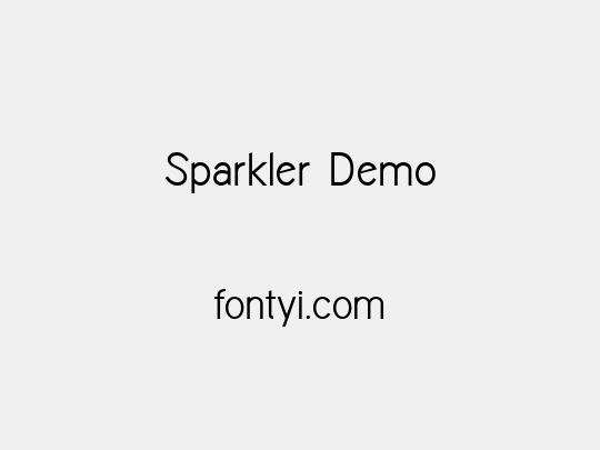 Sparkler-Demo