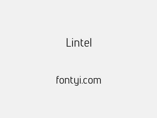 Lintel