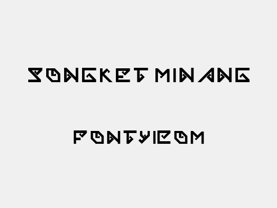 Songket Minang