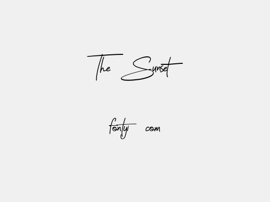 The Sunset