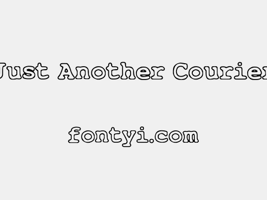 Just Another Courier