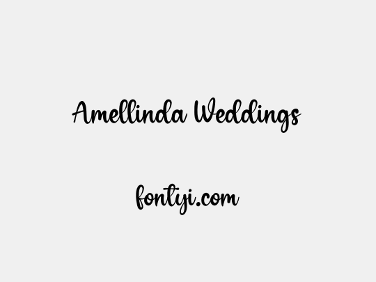Amellinda Weddings