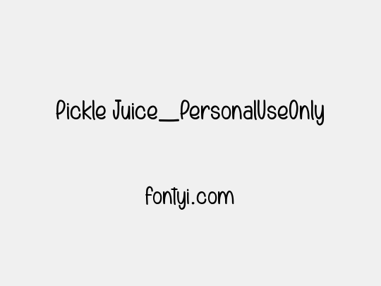 Pickle Juice_PersonalUseOnly