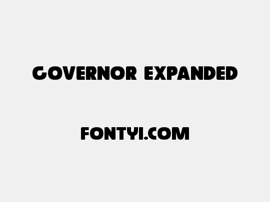 Governor Expanded