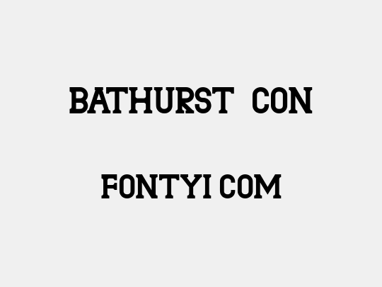 Bathurst con