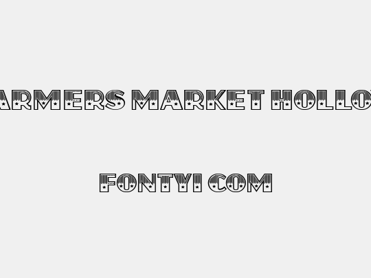 Farmers Market Hollow