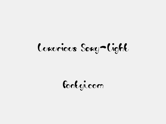 Luxurious Sexy-Light