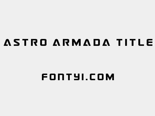Astro Armada Title
