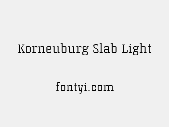 Korneuburg Slab Light