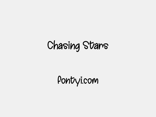 Chasing Stars